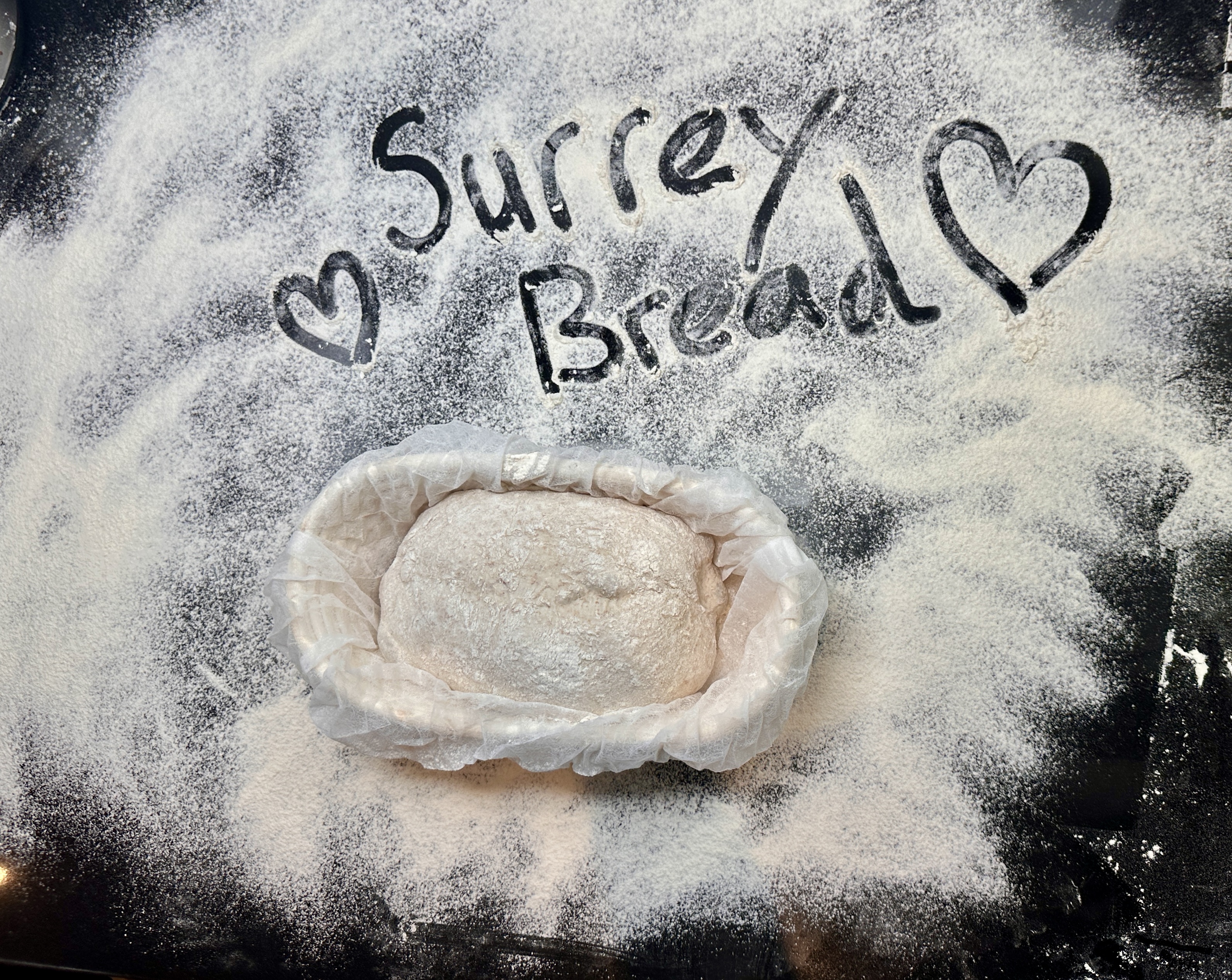 Baker crafting artisan bread